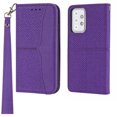 thumbnail image 1 of For Samsung Galaxy A53 5G Wallet Case PU Leather Credit Card Cash Pocket Slot Magnetic Flip Kickstand with Hand Strap Protective Cover For Samsung Galaxy A53 5G,Purple, 1 of 11