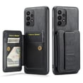 thumbnail image 1 of for Samsung Galaxy A53 5G Wallet Case with RFID Blocking Credit Card Holder, PU Leather Folio Flip Kickstand Handle Wrist Strap Shockproof Cover Women Men for Samsung A53 5G Phone Case,Black, 1 of 9