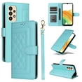 thumbnail image 1 of for Samsung Galaxy A53 5G Wallet Flip Case, Classic PU Leather Card Slots with Lanyard Magnetic Closure Kickstand Drop Protective Soft TPU Inner Case for Samsung Galaxy A53 5G, Mint, 1 of 6