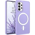 thumbnail image 1 of for Samsung Galaxy A53 Case Compatible with MagSafe Galaxy A53 Magnetic Cases Slim Translucent Matte Skin Feeling Shockproof Protective Anti-Scratch Phone Case for Samsung A53 5G 6.5'', Purple, 1 of 17