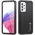 thumbnail image 1 of For Samsung Galaxy A53 Military Grade Dual Layer Shockproof Phone Case Build With Kickstand Dustproof Drop Proof Protective Cover for Galaxy A53 5G 6.5"(Black), 1 of 8