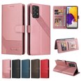 thumbnail image 1 of Samsung Galaxy A53 Wallet Case 5G, Dteck Premium Shockproof PU Leather Stand Flip Cover Case Durable Credit Slots Retro Card Holder Folio Cover For Samsung Galaxy A53 5G,Rosegold, 1 of 13