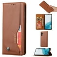 thumbnail image 1 of for Samsung Galaxy A54 5G 6.4 inch Case Wallet, Business Design with Card Slot Photo Kickstand Magnetic Soft PU Leather Flip Fold Case for Samsung Galaxy A54 5G Wallet Case,Brown, 1 of 6