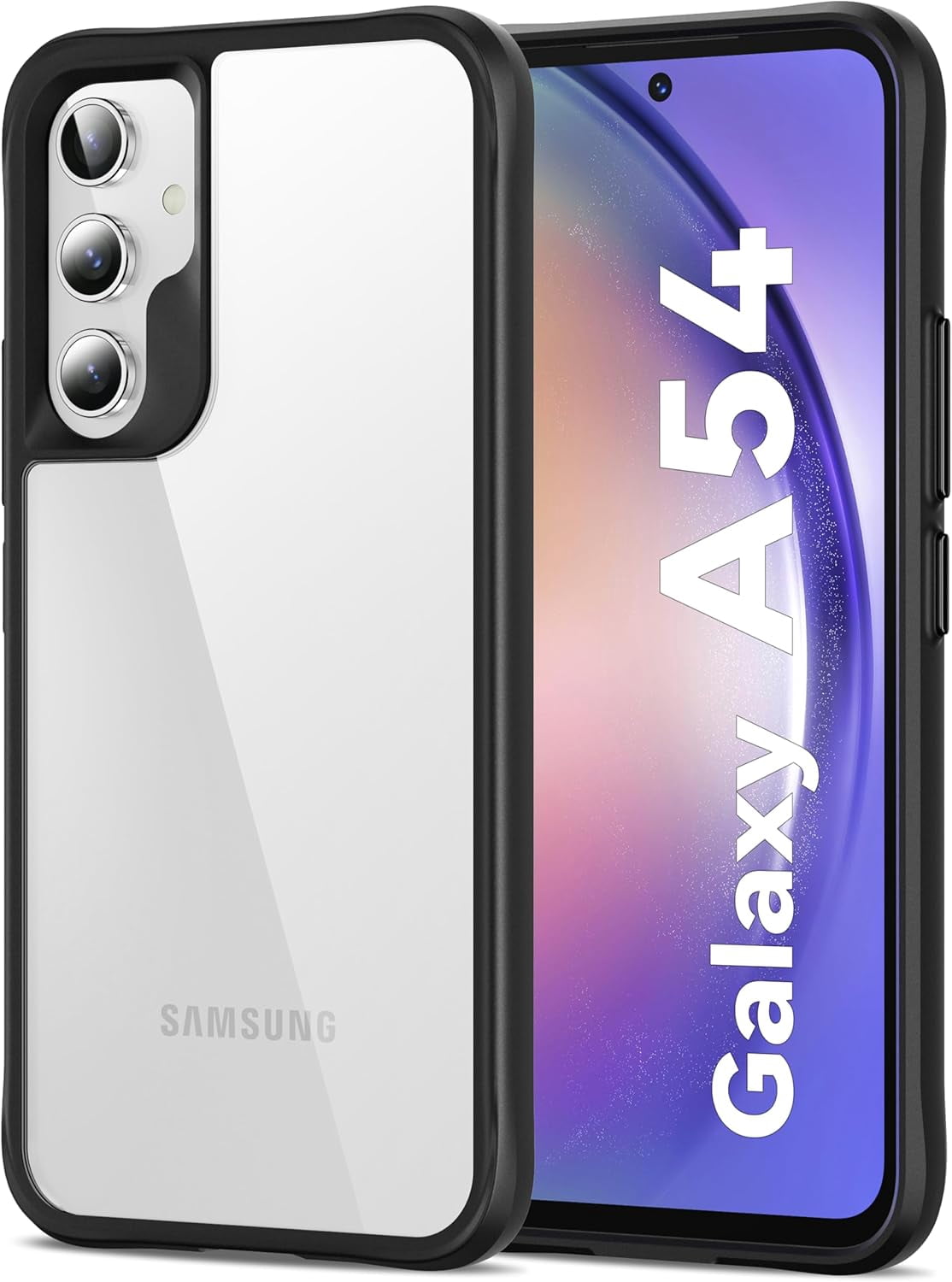 for Samsung Galaxy A54 5G Case Clear [Anti-Yellowing] Anti-Scratch