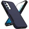 thumbnail image 1 of for Samsung Galaxy A54 5G Case: Dual Layer Protective Heavy Duty Cell Phone Cover Shockproof Rugged with Screen Protector -  Protection Bumper Tough - Samsung Galaxy A54 2023, 6.4inch, Blue, 1 of 14