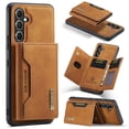 thumbnail image 1 of for Samsung Galaxy A54 5G Case ,Magnetic Buckle Leather Detachable Wallet Cover, Card Pocket Back Flip Kickstand Shockproof Business Slim Phone Case For Samsung Galaxy A54 5G,
Brown, 1 of 10