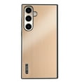 thumbnail image 1 of For Samsung Galaxy A54 5G Case Slim Fit Soft TPU + Metal Super Ultra-Thin A54 5G Phone Back Cover Light Protective Brushed Finish Coating Case Compatible Samsung Galaxy A54 5G,Gold, 1 of 9