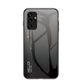 thumbnail image 1 of Samsung Galaxy A54 5G Case,Tempered Glass Gradient Color Pattern + TPU Frame Hybrid Slim case for Samsung Galaxy A54 5G 6.4 inch, Case Anti-Scratch Anti-Drop Anti-fingerprint, Gray, 1 of 10