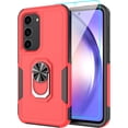 thumbnail image 1 of for Samsung Galaxy A54 5G Case with Tempered Glass Screen Protector,Heavy-Duty Tough Rugged Phone Case Cover with Ring Holder Kickstand for Galaxy A54 5G (6.4", 2023) [Red/Black], 1 of 13