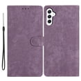 thumbnail image 1 of for Samsung Galaxy A54 5G Wallet Case, Premium PU Leather Card/Photo Slots Shockproof Classic with Wrist Strap Cash Pocket Wallet Purse Slim Flip Case Cover for Samsung Galaxy A54 5G, Purple, 1 of 6