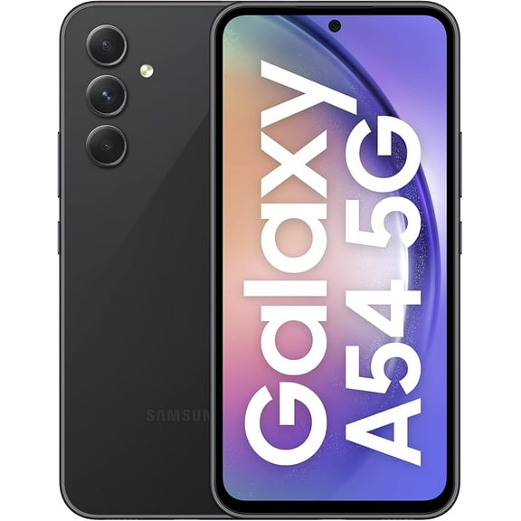 Samsung Galaxy A54 6.4" 120Hz Display | 5G + 4G LTE (128GB + 6GB) GSM Unlocked Dual Sim International Version | Brand New