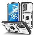 for Samsung Galaxy A54 Case,Kicksand & Camera Slide Cover,Military ...