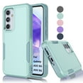 thumbnail image 1 of Samsung Galaxy A55 5G Case ,Sturdy Phone Case for Galaxy A55 2024 5G 6.6 inch ,Tekcoo Shockproof Protection Heavy Duty Armor Hard Plastic & Rubber Rugged Bumper 2-in-1 Case Cover -Mint, 1 of 8