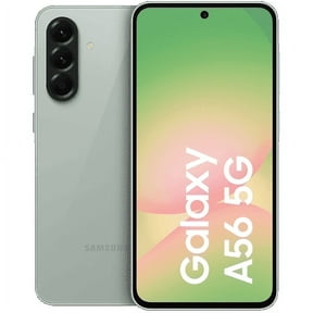 Samsung Galaxy A56 5G AI, 128GB+8GB RAM, Android Smartphone, Global Version, Unlocked Awesome Olive