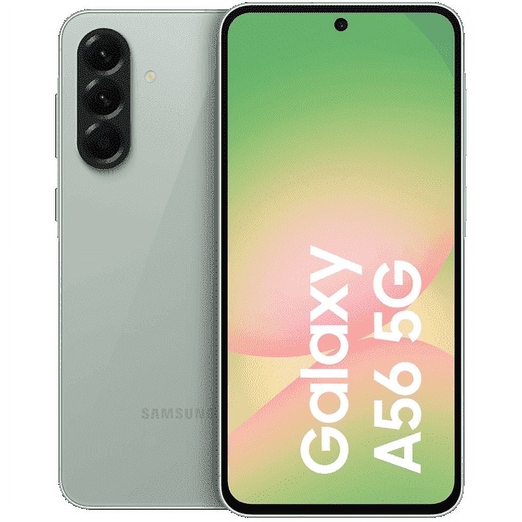 SAMSUNG - 【SIMフリー】Galaxy A56 5G｜128GB｜オリーブ【新品】 Samsung Galaxy A56 5G AI, 128GB+8GB RAM, Android Smartphone