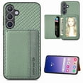thumbnail image 1 of for Samsung Galaxy A56 5G Case with Card Holder for Woman Man,PU Leather Back Folio Wallet Case,RFID Blocking Kickstand Shockproof Magnetic Protective Cover for Samsung Galaxy A56 5G,Green, 1 of 8
