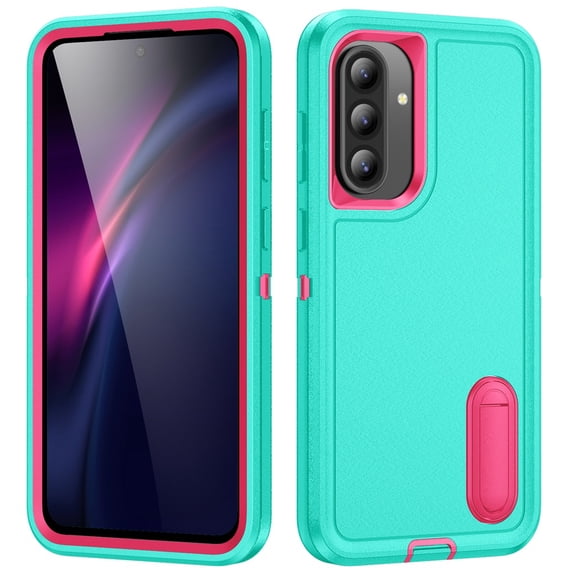 for Samsung Galaxy A56 5G Case, Samsung Galaxy A56 5G Phone Case with Built in Kickstand, Shockproof/Dustproof/Drop Proof Heavy Duty Military-Grade Rugged Protective Cover for Samsung Galaxy A56 5G