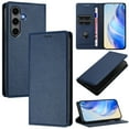 thumbnail image 1 of for Samsung Galaxy A56 5G Wallet Case with RFID Blocking Card Slots, Fashion PU Leather Flip Kickstand Magnetic Phone Cover Women Men, Support Wireless Charging, Full Body Protection - Darkblue, 1 of 11