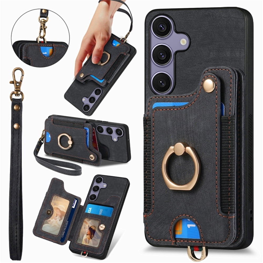 For Samsung Galaxy A57 5G Phone Case Wallet With Card Holder PU Leather for-samsung-galaxy-a57-5g-phone-case-wallet-with-card-holder-pu-leather
