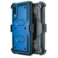 thumbnail image 1 of for Samsung Galaxy A70 A70S Heavy Duty Case Phone Case Dual Layer Full-Body Rugged Clear Back Case Drop Resistant Shockproof Case with Built In Screen Protector (Blue), 1 of 4
