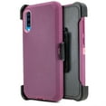 thumbnail image 1 of for Samsung Galaxy A70 A70S Heavy Duty Case Phone Case Dual Layer Full-Body Rugged Clear Back Case Drop Resistant Shockproof Case with Built In Screen Protector (Purple Rose), 1 of 4