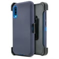 thumbnail image 1 of for Samsung Galaxy A70 A70S Heavy Duty Case Phone Case Dual Layer Full-Body Rugged Clear Back Case Drop Resistant Shockproof Case with Built In Screen Protector (Blue), 1 of 4