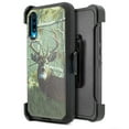 thumbnail image 1 of for Samsung Galaxy A70 A70S Heavy Duty Case Phone Case Dual Layer Full-Body Rugged Clear Back Case Drop Resistant Shockproof Case with Built In Screen Protector (Deer), 1 of 4