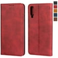 thumbnail image 1 of for Samsung Galaxy A70 Wallet Case,Premium PU Leather Flip Folio Case with Card Slot, Stand Holder and Magnetic Closure [TPU Shockproof Interior Protective Case] for Samsung Galaxy A70,Red, 1 of 14