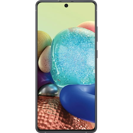 Pre-Owned Samsung Galaxy A71 5G A716U 128GB GSM / CDMA Unlocked Android Smartphone - Prism Cube Black (Good)