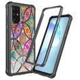 thumbnail image 1 of Samsung Galaxy A71 Case (NOT FOR A71 5G Version), Rosebono Hybrid IMD Design Graphic Anti-Scratch Fashion Cute Colorful Silicone Skin Cover Armor Case for Samsung Galaxy A71 (Colorful Mandala), 1 of 5