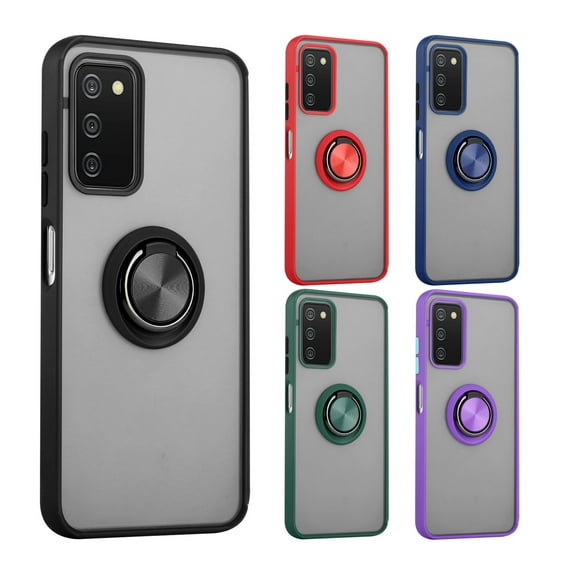 Samsung Galaxy A82 5G Phone Case, 100% Fit Slim Durable Kickstand Magnet Ring Shock Resistant for Samsung Galaxy A82 5G Phone Case Black