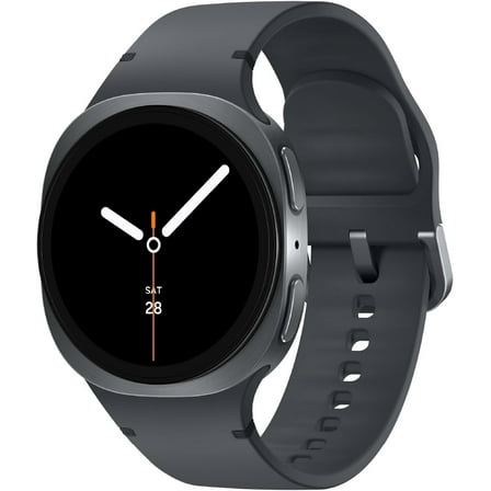 Samsung Galaxy Watch8 40mm Bluetooth Smart Watch, International Version, Graphite, Graphite Band