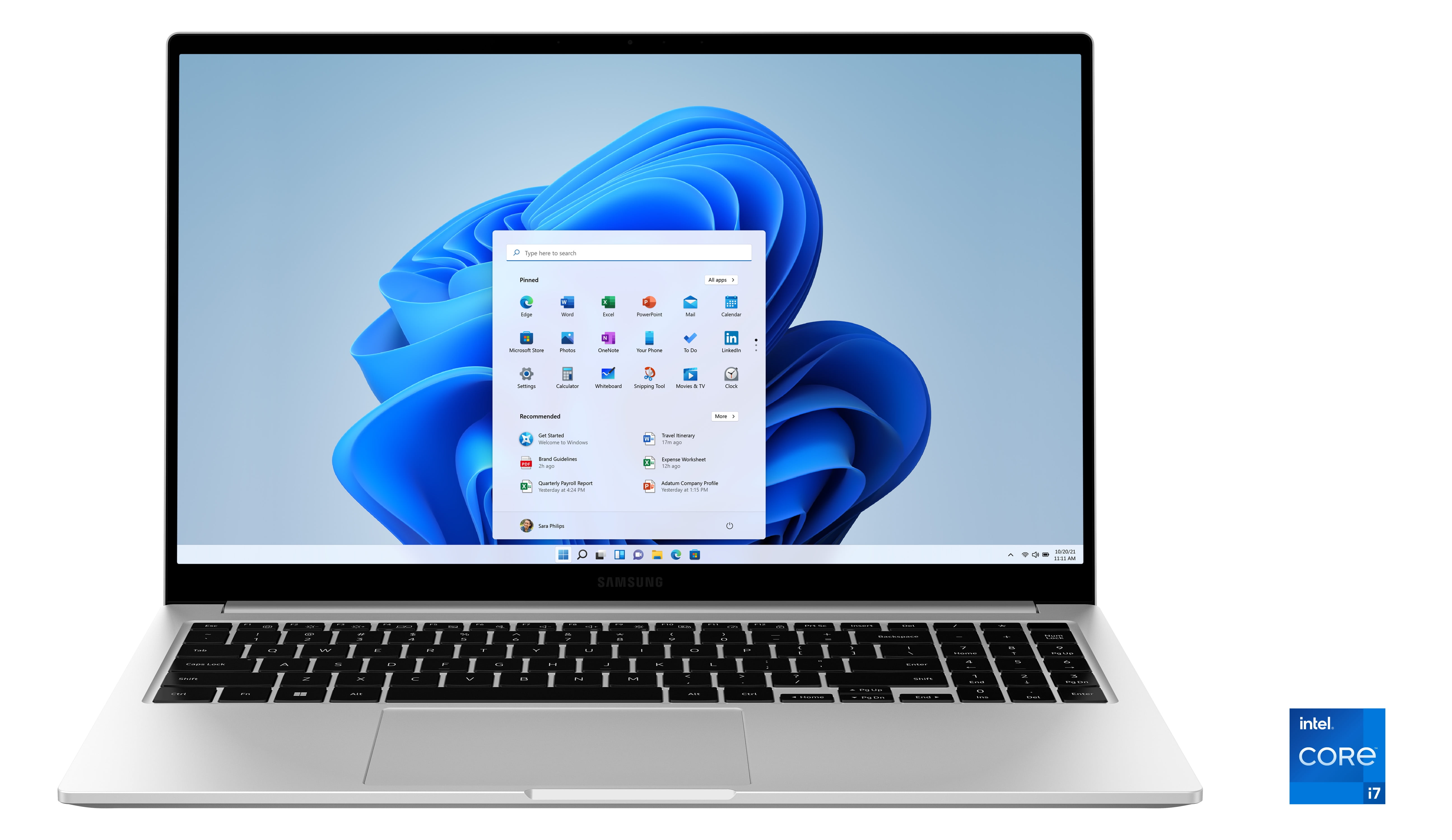 Samsung Galaxy Book3 15.6 inch High Speed Notebook, Intel Core i7