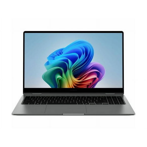 Samsung Galaxy Book5 360 NP754QHA-KA2US 15.6" Touchscreen Convertible Copilot+ PC 2 in 1 Notebook - Full HD - Intel Core Ultra 7 256V - Intel Evo Platform - 16 GB - 512 GB SSD - Gray - Intel Chip