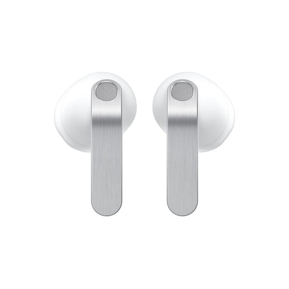 Samsung Galaxy Buds 4 Ai SM-R540N Wireless Bluetooth 6.1 360 Audio with Head Tracking Noise Cancelling Real-Time Interpreter Comfort Fit Version Latino Americana White SM-R540NZWALTA