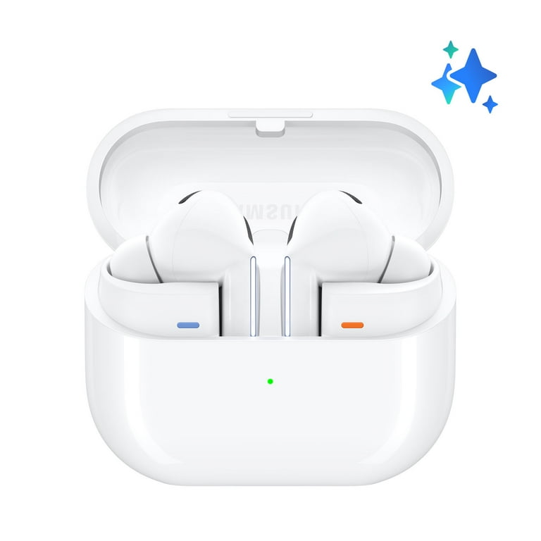 Samsung Galaxy Buds3 Pro Bluetooth Earbuds with Charging Case, White Samsung Galaxy Buds3 Pro Bluetooth Earbuds with Charging Case, White