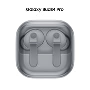 Samsung Galaxy Buds4 Pro Bluetooth Headphones and Charging Case, White