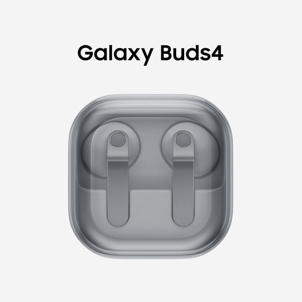 Samsung Galaxy Buds4 Bluetooth Headphones and Charging Case, White