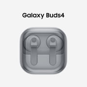 Samsung Galaxy Buds4 Bluetooth Headphones and Charging Case, White