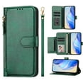 thumbnail image 1 of For Samsung Galaxy Case,Solid Color Zipper Flip Wallet PU Leather with Stand and 7 Card Slot Phone Case For Samsung Galaxy S25 S24 S23 S22 S21 S20 A12 A13 A14 A15 A16 A06 A36 A26 A56 A54 A32 A34 A33, 1 of 30