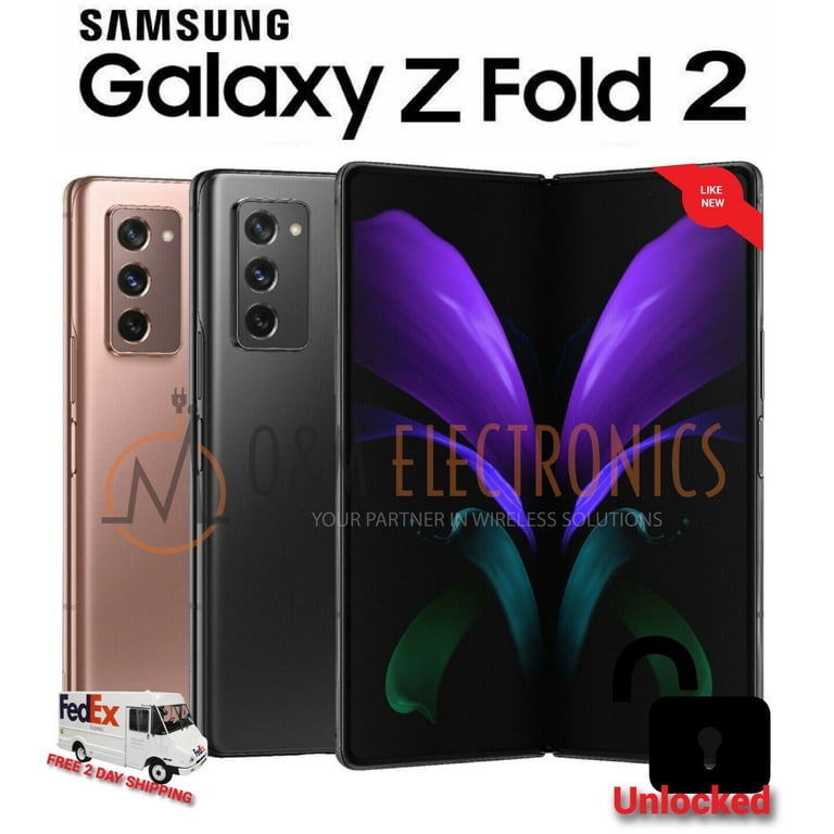 Samsung Galaxy Fold 2 5G SM-F916U1 256GB Black (US Model