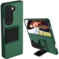 thumbnail image 1 of for Samsung Galaxy Fold5 Case, [Snug Touch Matte ] Military Grade Shockproof Protective Phone Case with Kickstand for Samsung Galaxy Fold 5 LTT Dark Green, 1 of 18