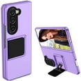 thumbnail image 1 of for Samsung Galaxy Fold5 Case, [Snug Touch Matte ] Military Grade Shockproof Protective Phone Case with Kickstand for Samsung Galaxy Fold 5 LTT Purple, 1 of 18