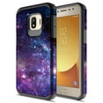 thumbnail image 1 of Samsung Galaxy J2 Core 2018 Case, Kaesar Slim Hybrid Dual Layer Shockproof Hard Cover Graphic Fashion Cute Colorful Silicone Skin Cover Armor Case for Samsung Galaxy J2 Core 2018 (Stardust), 1 of 5