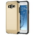 thumbnail image 1 of Samsung Galaxy J5 (2015) Silkee Armor Anti-Shock PC + Tpu Dual Hybrid Case - Gold, 1 of 4