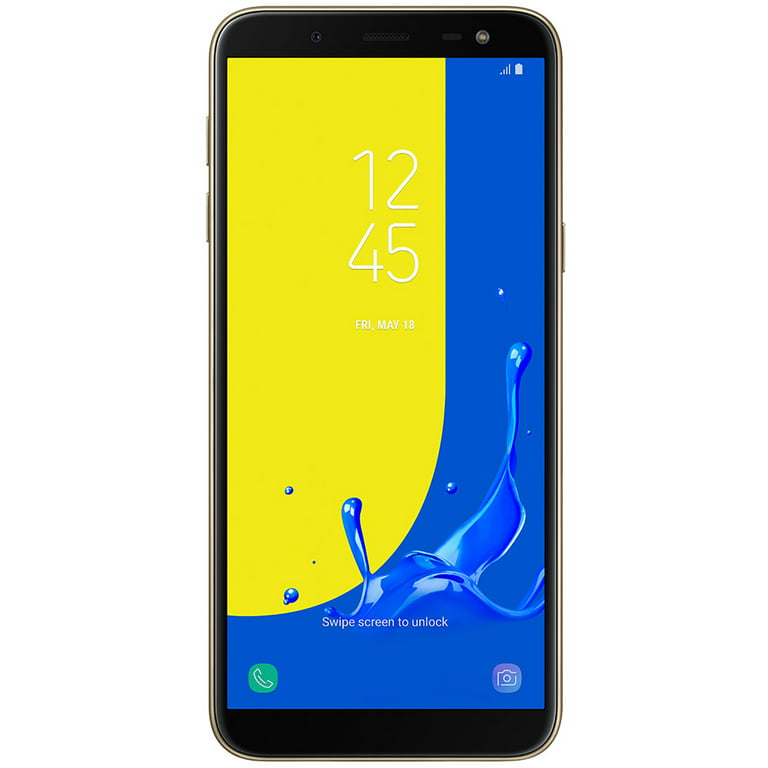Samsung Galaxy J6 (2018) 32GB Unlocked GSM Dual-SIM Phone - Gold