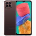 thumbnail image 1 of Samsung Galaxy M33 (5G) Dual-SIM 128GB ROM + 8GB RAM (Only GSM | No CDMA) Factory Unlocked 5G Smartphone (Brown) - International Version, 1 of 3
