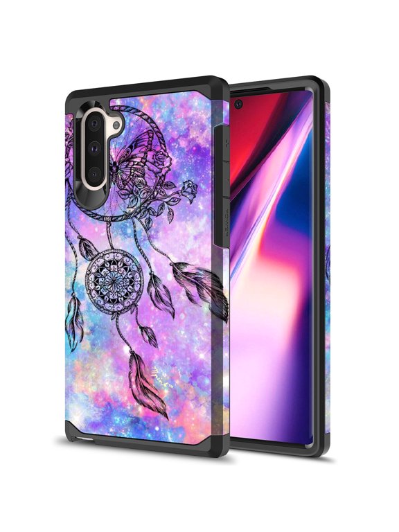 Samsung Galaxy Note 10 Case, Rosebono Hybrid Shockproof Graphic Fashion Colorful Cover Armor Case For Samsung Galaxy Note 10 (Dream Catcher)