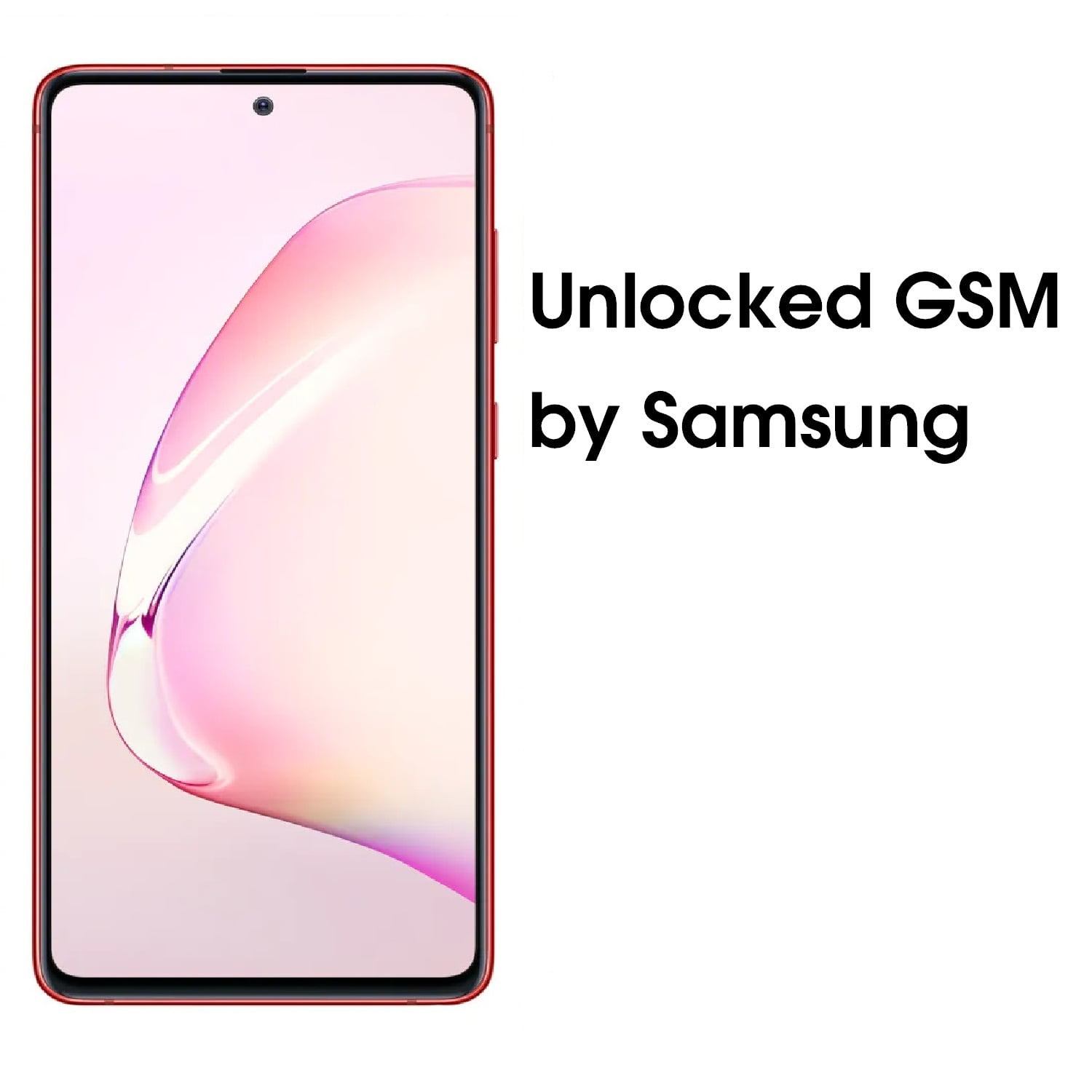 Samsung Galaxy Note 10 Lite N770F 128GB Dual-SIM GSM Unlocked Phone  (International Variant/US Compatible LTE) - Aura Red 