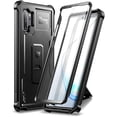 thumbnail image 1 of for Samsung Galaxy Note 10+ Plus Case, [Built in Screen Protector and Kickstand] Heavy Duty Military Grade Protection Shockproof Protective Cover for Samsung Galaxy Note 10 Plus Black, 1 of 1